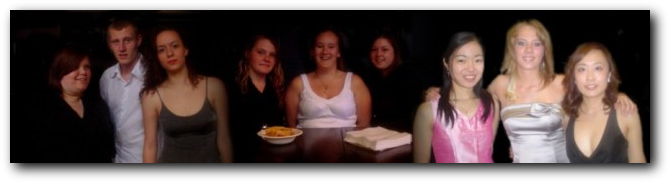 Bar and cloakroom staff